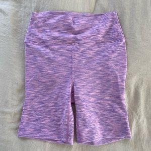 Outdoor Voices Purple Pink Bike Short Size S